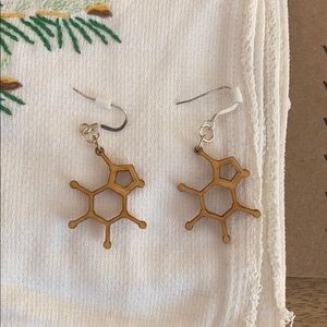 Caffeine earrings